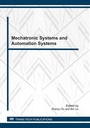 Cover: Mechatronic Systems and Automation Systems - Trans Tech Publications Ltd