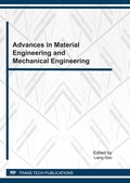 Cover: Advances in Material Engineering and Mechanical Engineering - Trans Tech Publications Ltd