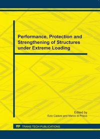 Enlarge image Cover: Performance, Protection and Strengthening of Structures under Extreme Loading - Trans Tech Publications Ltd