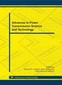 Cover: Advances in Power Transmission Science and Technology - Trans Tech Publications Ltd