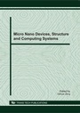 Cover: Micro Nano Devices, Structure and Computing Systems - Trans Tech Publications Ltd