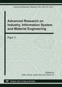 Cover: Advanced Research on Industry, Information System and Material Engineering, IISME2011 - Trans Tech Publications Ltd