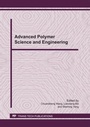 Cover: Advanced Polymer Science and Engineering - Trans Tech Publications Ltd