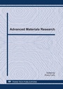 Cover: Advanced Materials Research (ICAMR) - Trans Tech Publications Ltd