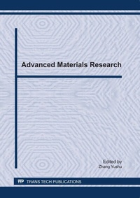 Enlarge image Cover: Advanced Materials Research (ICAMR) - Trans Tech Publications Ltd