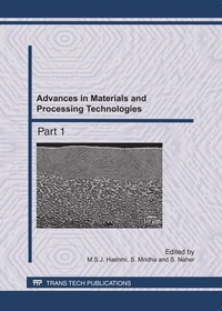 Enlarge image Cover: Advances in Materials and Processing Technologies II - Trans Tech Publications Ltd