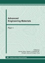 Cover: Advanced Engineering Materials - Trans Tech Publications Ltd