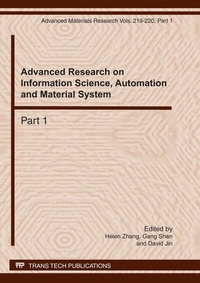 Enlarge image Cover: Advanced Research on Information Science, Automation and Material System - Trans Tech Publications Ltd
