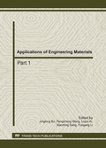 Cover: Applications of Engineering Materials - Trans Tech Publications Ltd