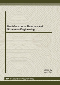 Enlarge image Cover: Multi-Functional Materials and Structures Engineering - Trans Tech Publications Ltd
