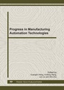 Cover: Progress in Manufacturing Automation Technologies - Trans Tech Publications Ltd