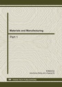 Cover: Materials and Manufacturing - Trans Tech Publications Ltd