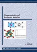 Cover: Characterization of Advanced Materials - Trans Tech Publications Ltd