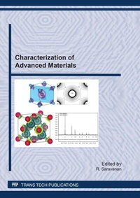 Enlarge image Cover: Characterization of Advanced Materials - Trans Tech Publications Ltd