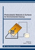 Cover: Photocatalytic Materials & Surfaces for Environmental Cleanup - Trans Tech Publications Ltd