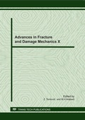 Cover: Advances in Fracture and Damage Mechanics X - Trans Tech Publications Ltd