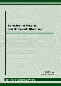 Enlarge image Cover: Behaviour of Material and Composite Structures - Trans Tech Publications Ltd