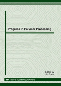 Enlarge image Cover: Progress in Polymer Processing - Trans Tech Publications Ltd