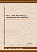 Cover: Ultra Clean Processing of Semiconductor Surfaces X - Trans Tech Publications Ltd