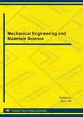 Cover: Mechanical Engineering and Materials Science (ICMEMS) - Trans Tech Publications Ltd