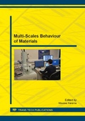 Cover: Multi-Scales Behaviour of Materials - Trans Tech Publications Ltd