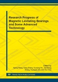 Cover: Research Progress of Magnetic Levitating Bearings and Some Advanced Technology - Trans Tech Publications Ltd
