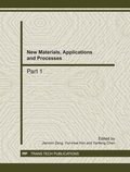 Cover: New Materials, Applications and Processes - Trans Tech Publications Ltd