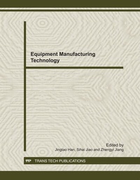 Enlarge image Cover: Equipment Manufacturing Technology - Trans Tech Publications Ltd