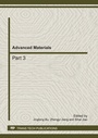 Cover: Advanced Materials, ICAMMP 2011 - Trans Tech Publications Ltd