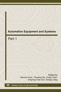 Cover: Automation Equipment and Systems - Trans Tech Publications Ltd