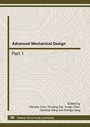 Cover: Advanced Mechanical Design - Trans Tech Publications Ltd
