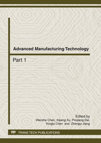 Enlarge image Cover: Advanced Manufacturing Technology, ICMSE 2012 - Trans Tech Publications Ltd