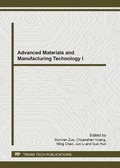 Cover: Advanced Materials and Manufacturing Technology I - Trans Tech Publications Ltd