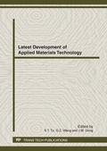 Cover: Latest Development of Applied Materials Technology - Trans Tech Publications Ltd