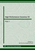 Cover: High-Performance Ceramics VII - Trans Tech Publications Ltd