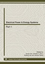 Cover: Electrical Power & Energy Systems - Trans Tech Publications Ltd