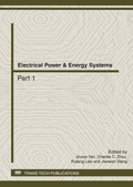 Cover: Electrical Power & Energy Systems - Trans Tech Publications Ltd