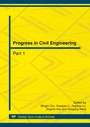 Cover: Progress in Civil Engineering - Trans Tech Publications Ltd
