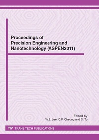 Enlarge image Cover: Proceedings of Precision Engineering and Nanotechnology - Trans Tech Publications Ltd