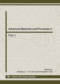 Enlarge image Cover: Advanced Materials and Processes II - Trans Tech Publications Ltd