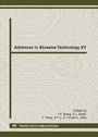 Cover: Advances in Abrasive Technology XV - Trans Tech Publications Ltd