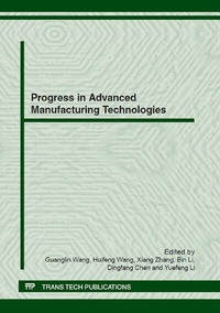 Enlarge image Cover: Progress in Advanced Manufacturing Technologies - Trans Tech Publications Ltd