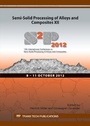 Cover: Semi-Solid Processing of Alloys and Composites XII - Trans Tech Publications Ltd