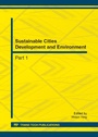 Cover: Sustainable Cities Development and Environment - Trans Tech Publications Ltd