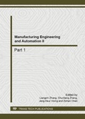 Cover: Manufacturing Engineering and Automation II - Trans Tech Publications Ltd