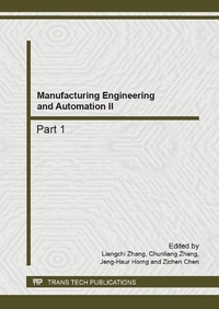 Enlarge image Cover: Manufacturing Engineering and Automation II - Trans Tech Publications Ltd