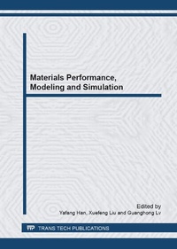 Enlarge image Cover: Materials Performance, Modeling and Simulation - Trans Tech Publications Ltd