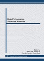 Cover: High Performance Structure Materials - Trans Tech Publications Ltd
