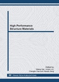 Cover: High Performance Structure Materials - Trans Tech Publications Ltd