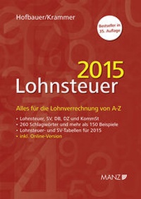 Abbildung von: Lohnsteuer 2015 - Manz